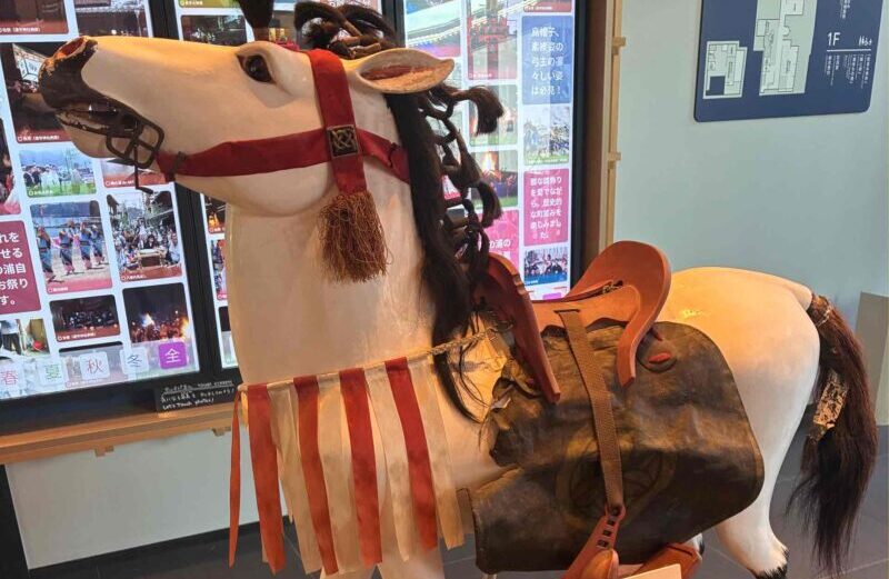 鞆てらすに「八朔の馬」がやってきました！